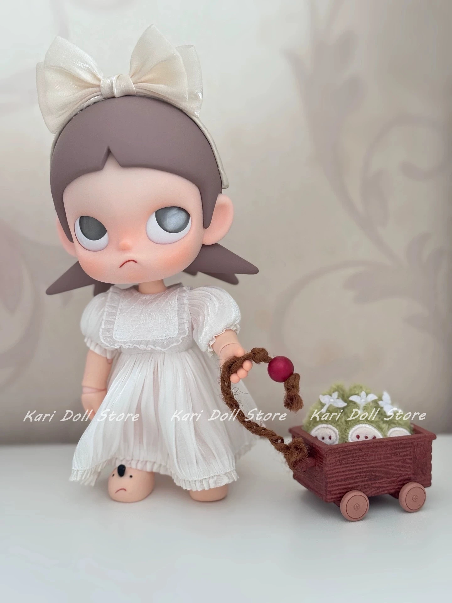 2026 Kari Store Handgefertigte Kleider für Zsiga 1l8 Zubehör Puppe 8 Punkte Blütenknospenrock