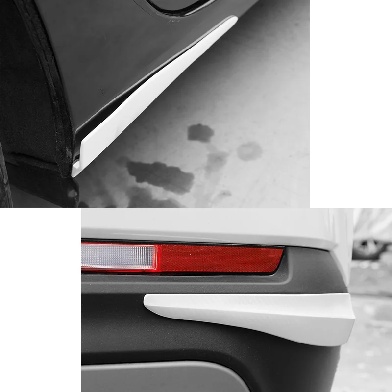 Universal Front Rear Bumper Corner Protector Guard Car Anti-collision Protection Decoration Strip Car Accessories New