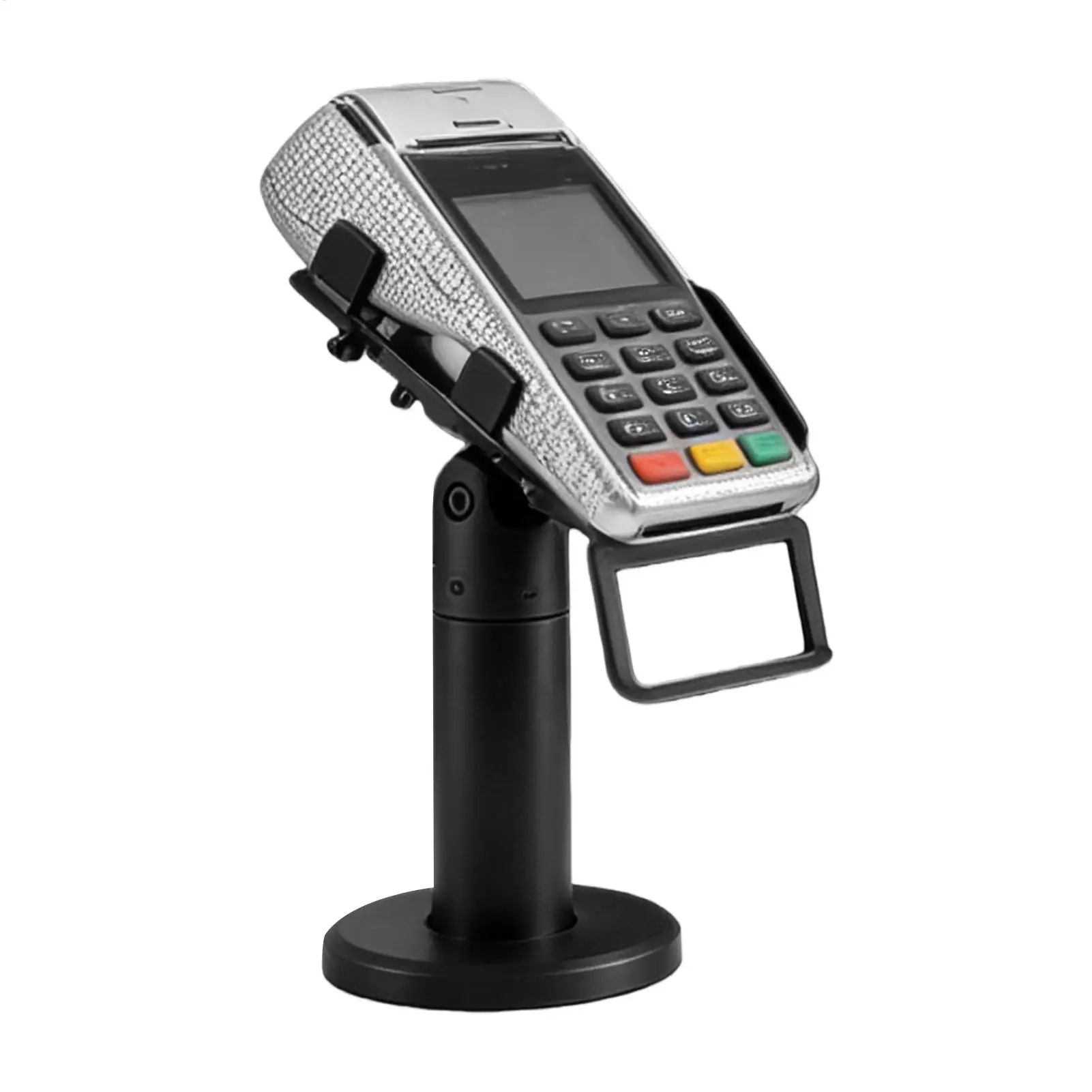 POS Machine Holder 360-Degree Rotation Support Credit Card Reader Stand for Credit Card Reader Payment Terminal Supermarket