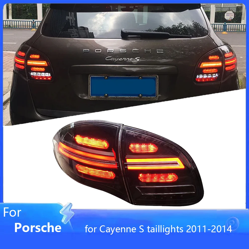 

Pop Pop 1 Pair LED Tail Light Assembly For BMW E60 2003-2010 Taillights Plug And Play With LED Dynamic Turning Brake Rear Tail L