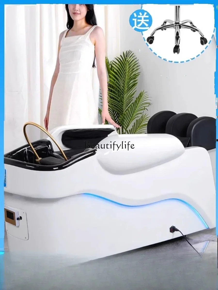 Automatic Intelligent Electric Massage Shampoo Circulating Head Therapy Bed