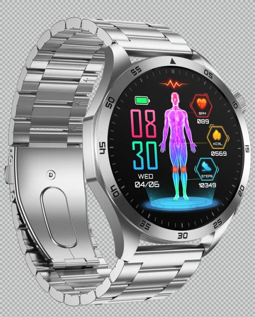 Marsyu ECG+PPG Gezondheid Smartwatch Bloedzuurstof Urinezuur Lichaamsbloeddruk HD Bluetooth Oproephorloge Voor iOS Android Mannen en vrouwen