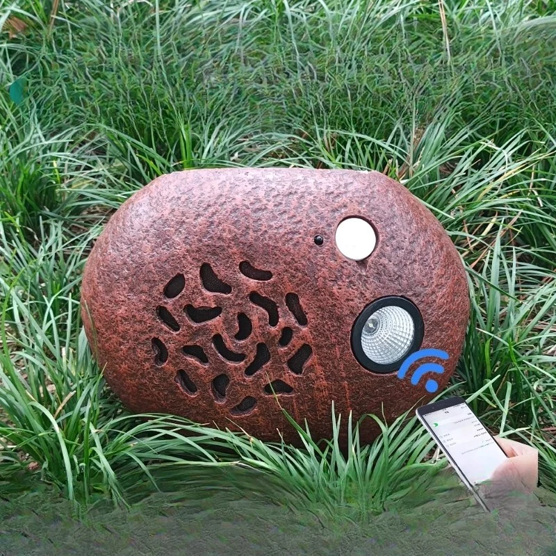 

solar card bluetooth speaker wireless stone audio induction bluetooth card homestay villa speaker