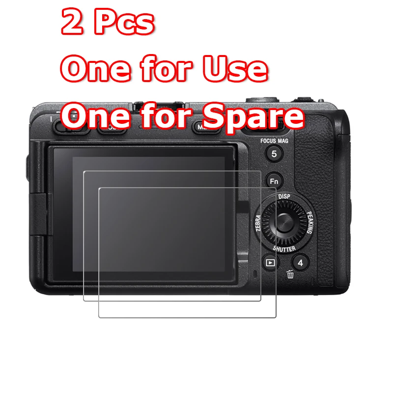 2 Pcs/Lot For Sony ILME-FX3 FX6 FX30 FX30B Anti-Scratch Tempered Glass Camera Screen Protector Film Guard