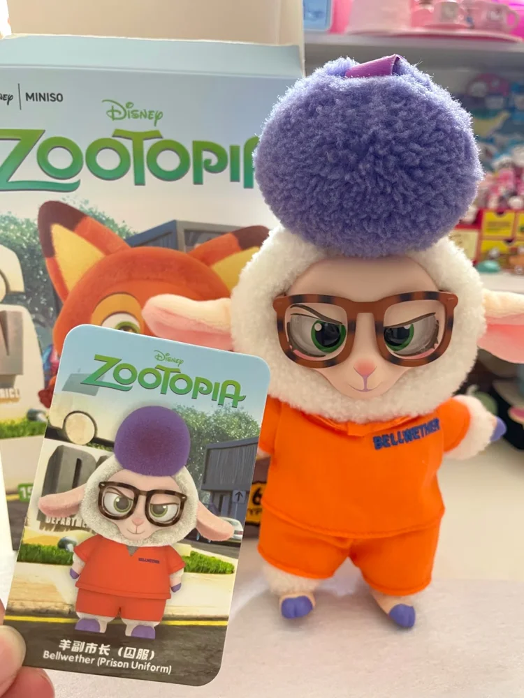 New Genuine Zootopia Vinyl Face Blind Box Toys Trendy Surprise Mystery Box Cute Nick Judy Pendents Decor Birthday Gift