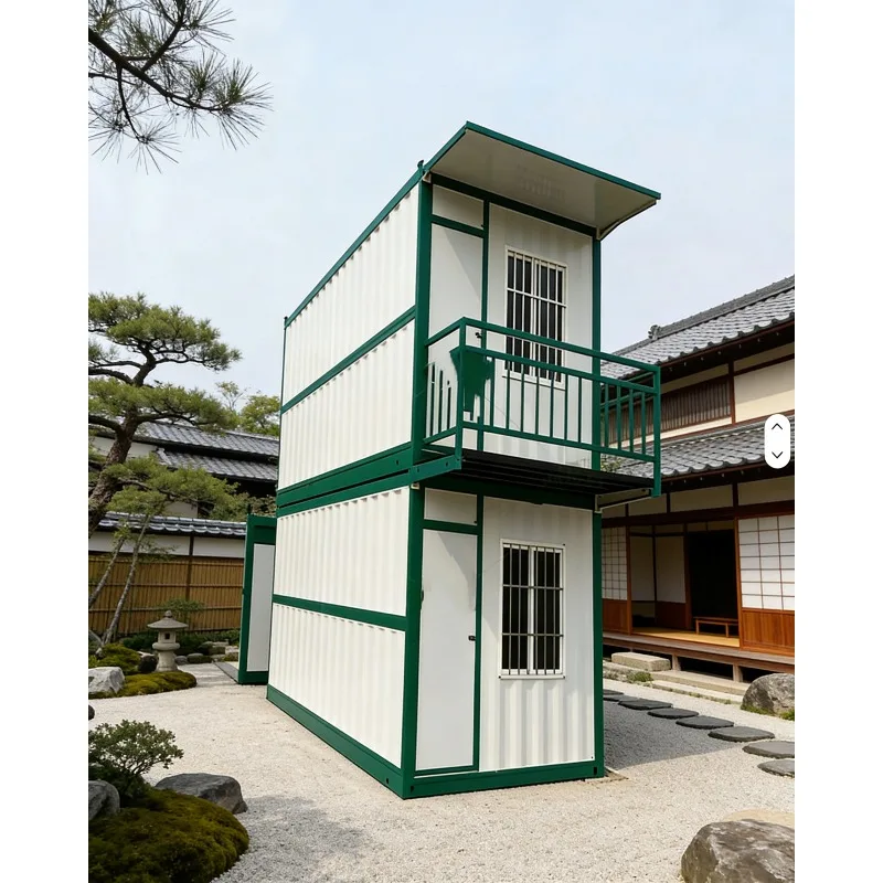 Low-Cost Prefabricated Z-Fold Container House Foldable Breathable Home Office High Quality Flat Pack for Living Space Office