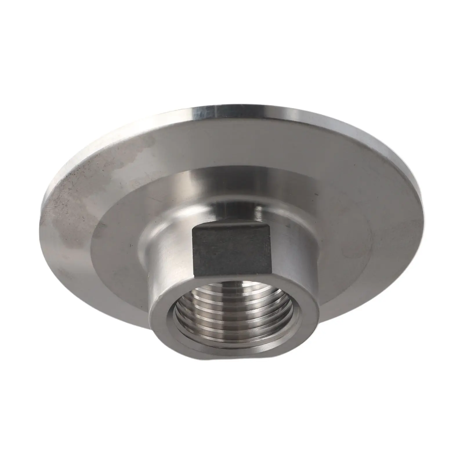 Adaptable Tri Clamp Connector Made from Stainless Steel Connects Pipes Effectively with Two Inch NPT Specifications