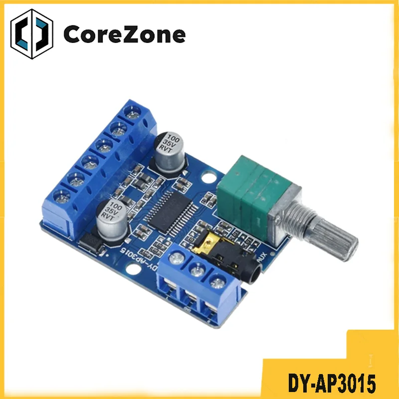DY-AP3015 30Wx2 High-power Stereo Digital Amplifier Board 12V/24V Power Supply DIY Amplifier Module