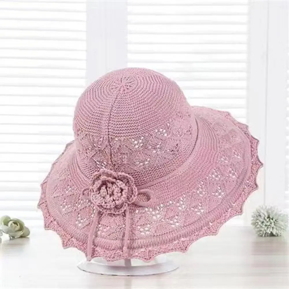 Spring Summer Foldable Sunshade Hat Lady Girls Fisherman Hat Buckets Hat Sunscreen Cap Outdoor Beach Adjustable Cap Women Hat