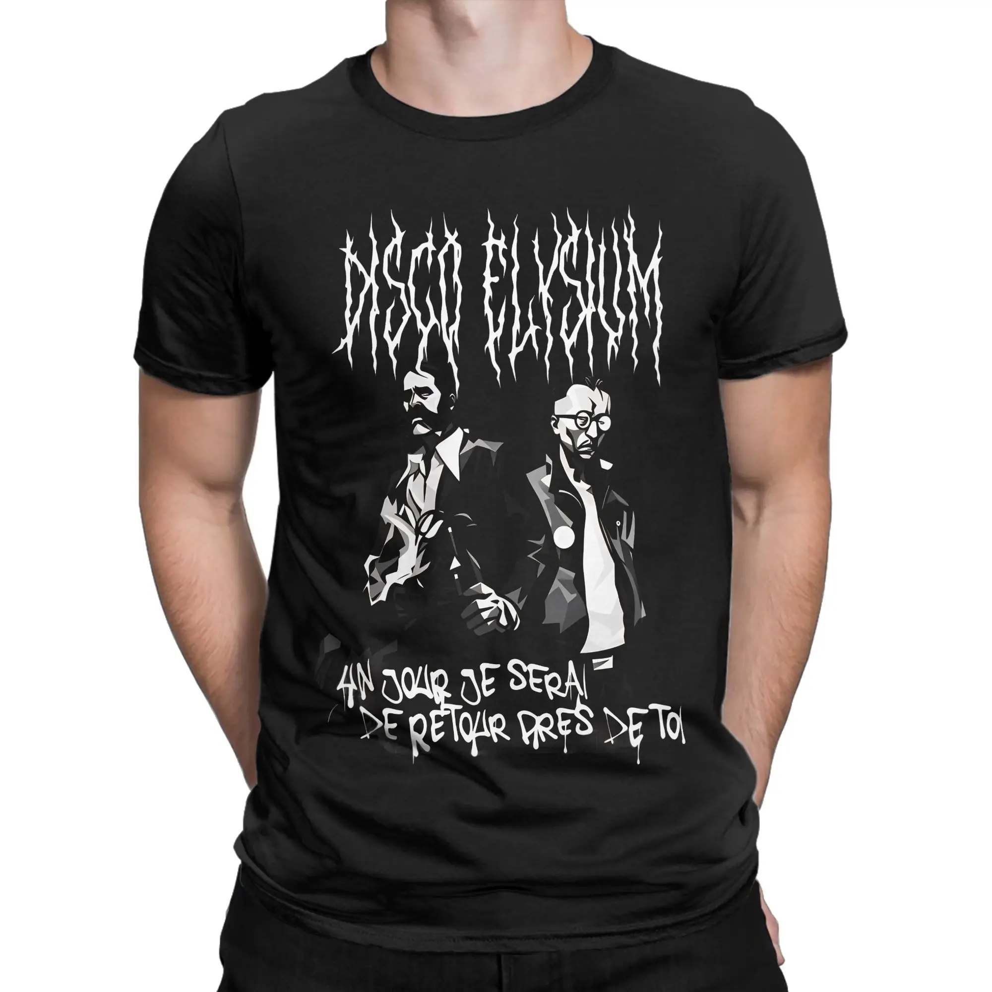 Disco Elysium Gaming T-Shirt Summer  Cotton T Shirts For Mens Harajuku Casual Tshirt Short Sleeve Streetwear Top Tees