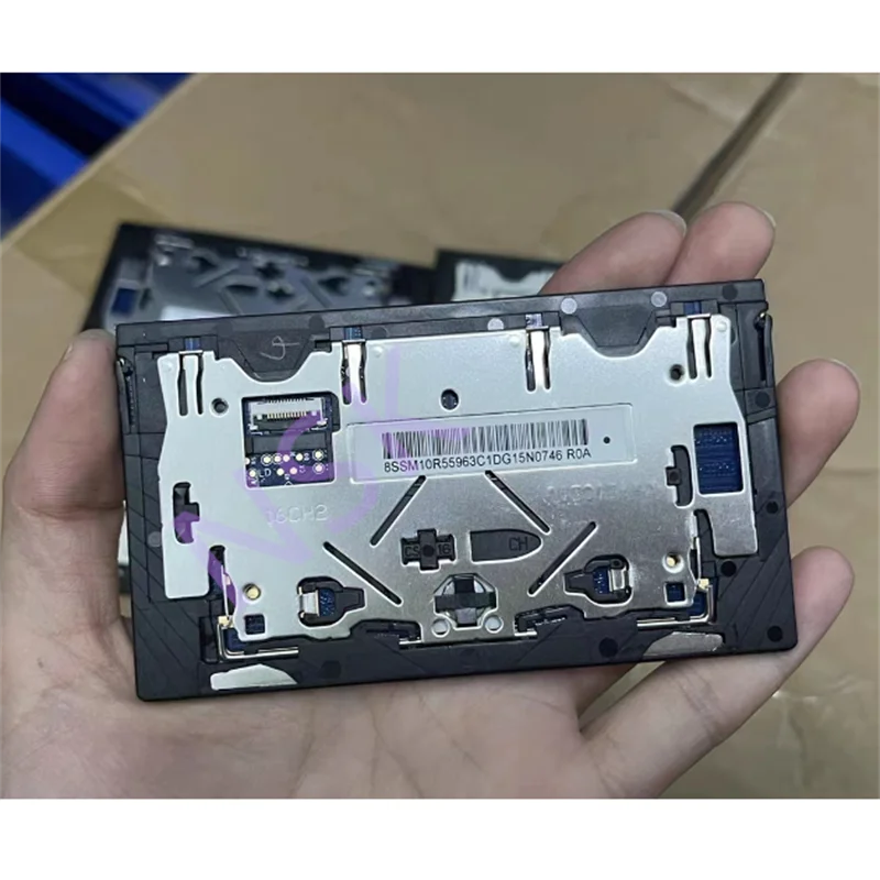 Imagem -02 - Touchpad para Lenovo Yoga 16ch2 L13 Preto Original