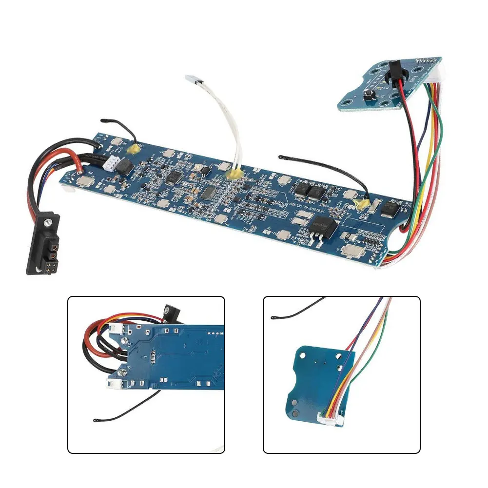 

For Electric Scooters ES Battery Board Battery Safety Mechanism 210*39mm Aluminum Material Efficient Circuit Design For ES1