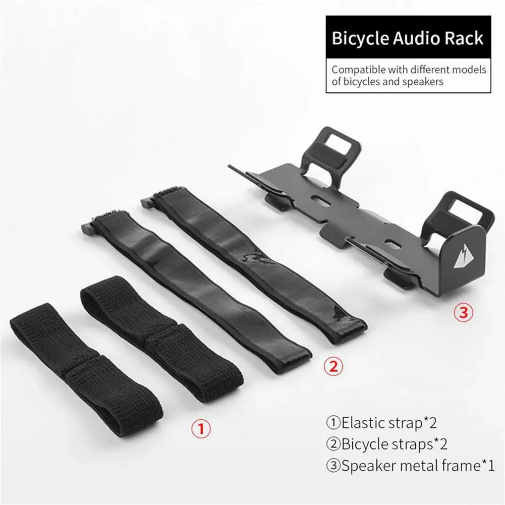 Metal Bicycle Bluetooth-compatible Speaker Fixing Bracket Compatible For  Charge 5 Pulse 4 Cycling Bottle Cage dropshipping