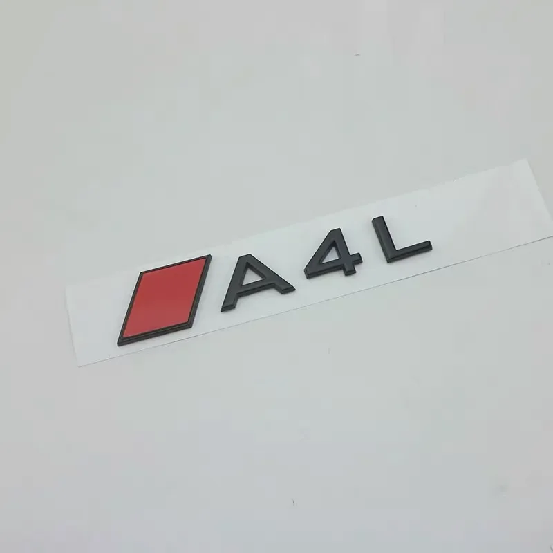 

3D for Audi Square SQ8 A3L SQ7 SQ6 A5 S5 S3 S6 RSQ8 etron sportback Logoification Alphabet Numeric Sticker Rear Badge Accessorie