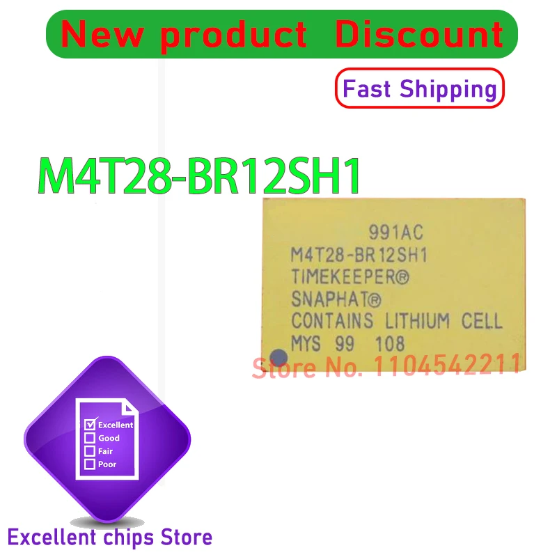 

Бесплатная доставка 5 шт.-10 шт. новый оригинальный M4T28 M4T28-BR12SH1 DIP4 IC памяти в наличии
