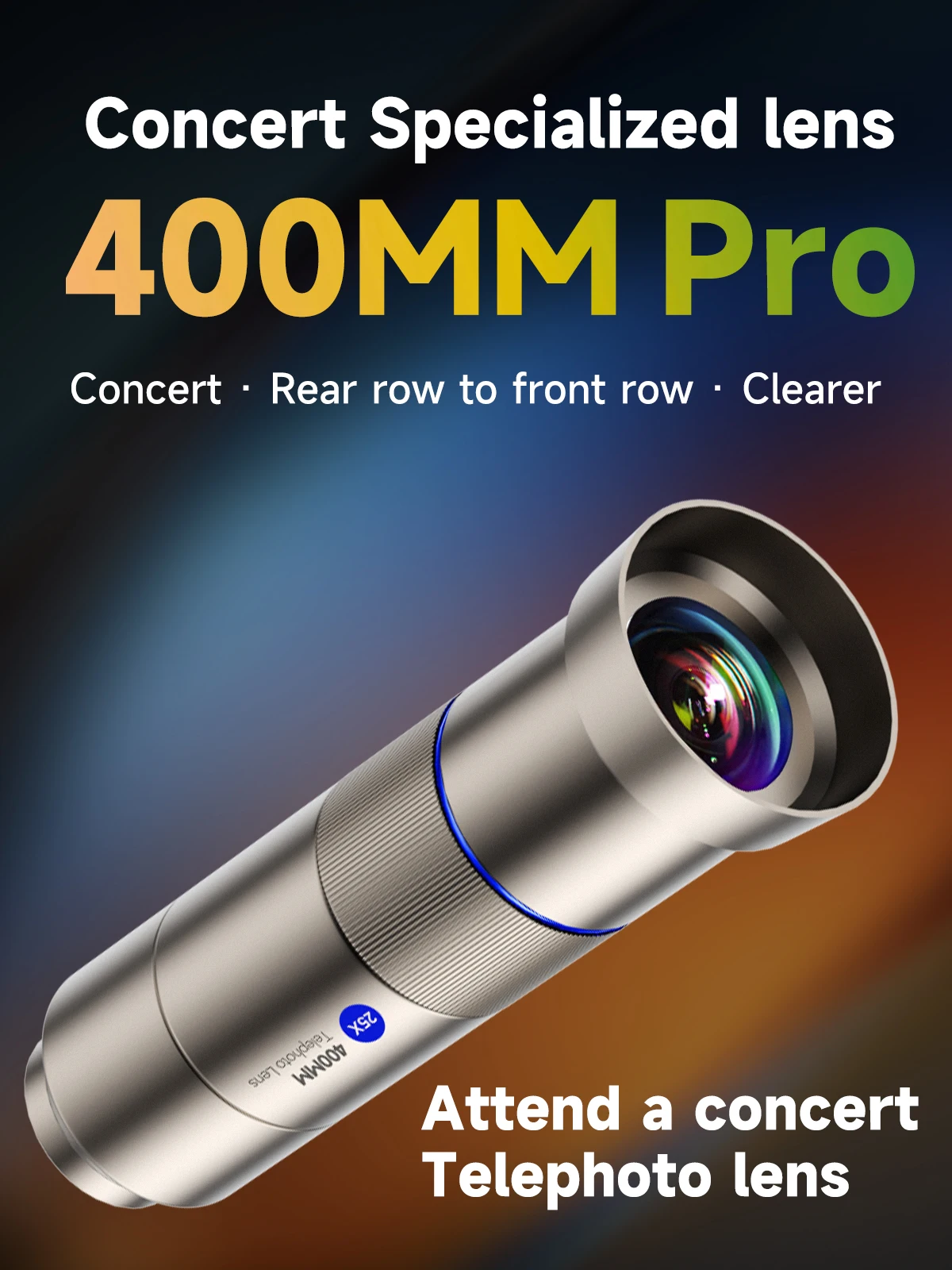 

MARTVSEN 400mm Mobile Phone Telescope Lens Telephoto Lens With Extendable Tripod for iPhone Huawei All Smartphones ﻿