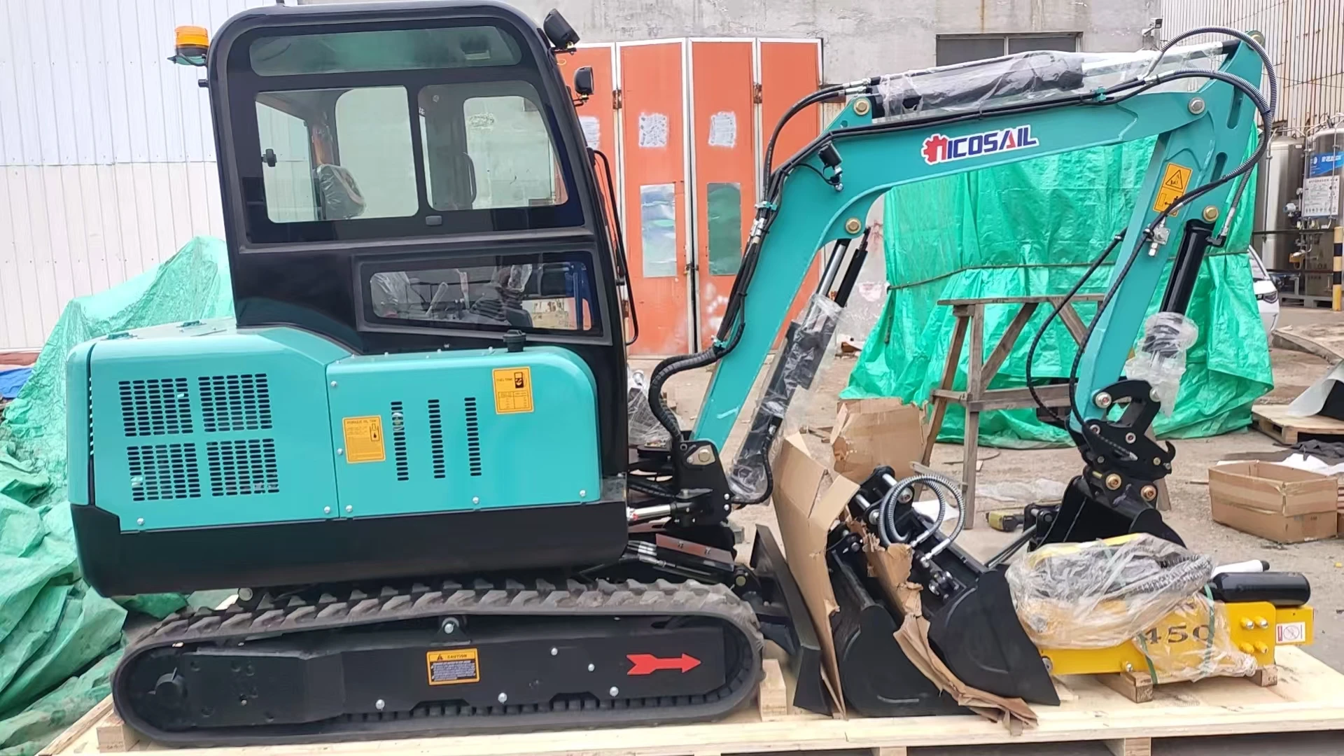 

Small Mini Diesel Excavator for Garden Customization Compact Excavator Machine for Landscaping And Digging