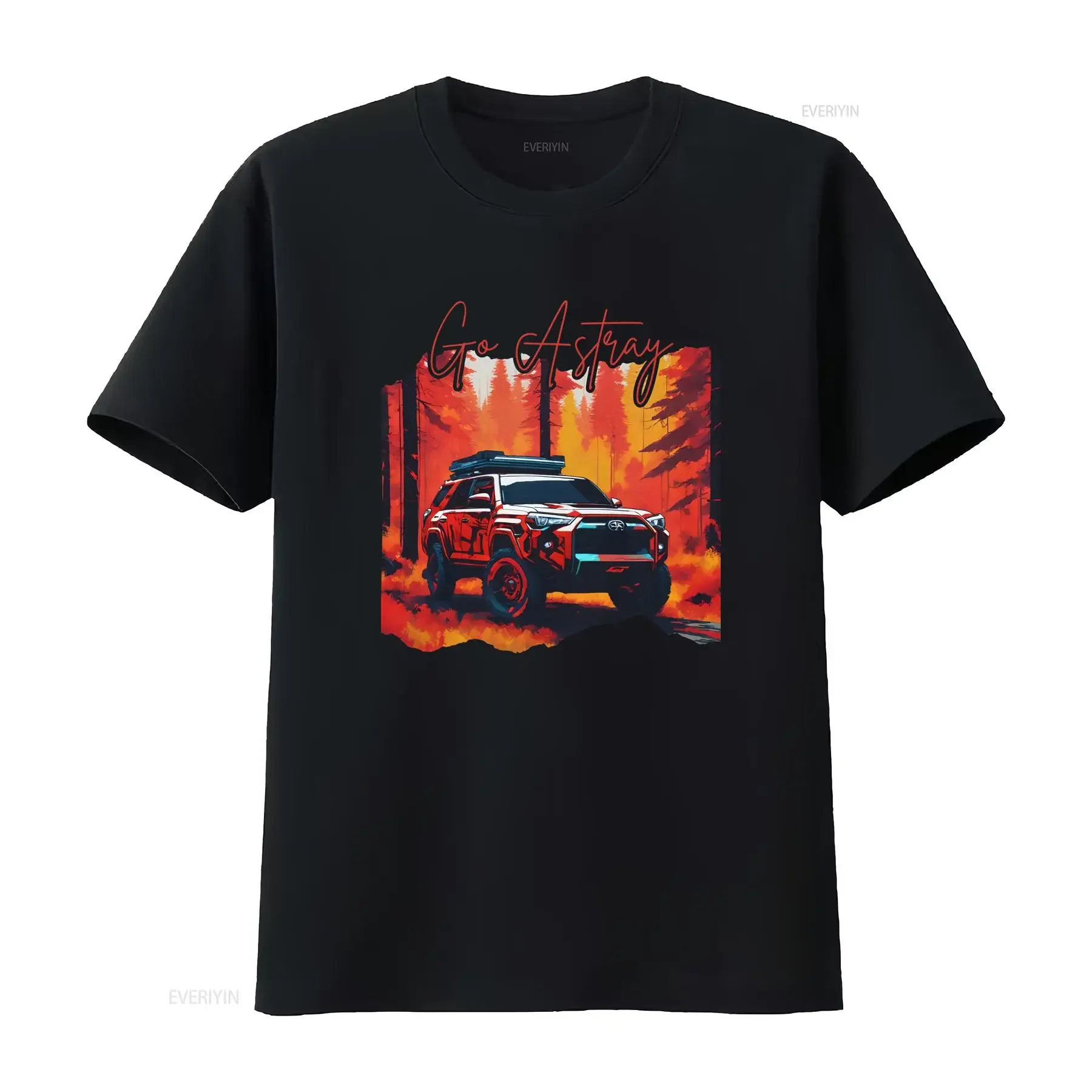 Off road T shirt Truck Vibrant Colors Overlanding Rock Crawling for Him Fathers Day vintage Washed homme Versatile graphic