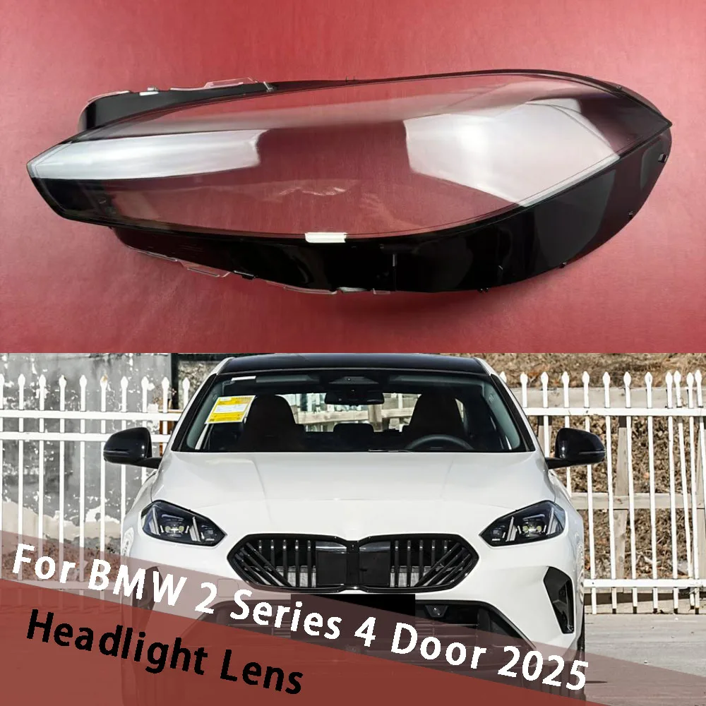 

For BMW 2 Series 4 Door 2025 Car Headlight Shell Transparent Lampshade Cover Headlamp Mask Hood Houshing Replace Lampcover