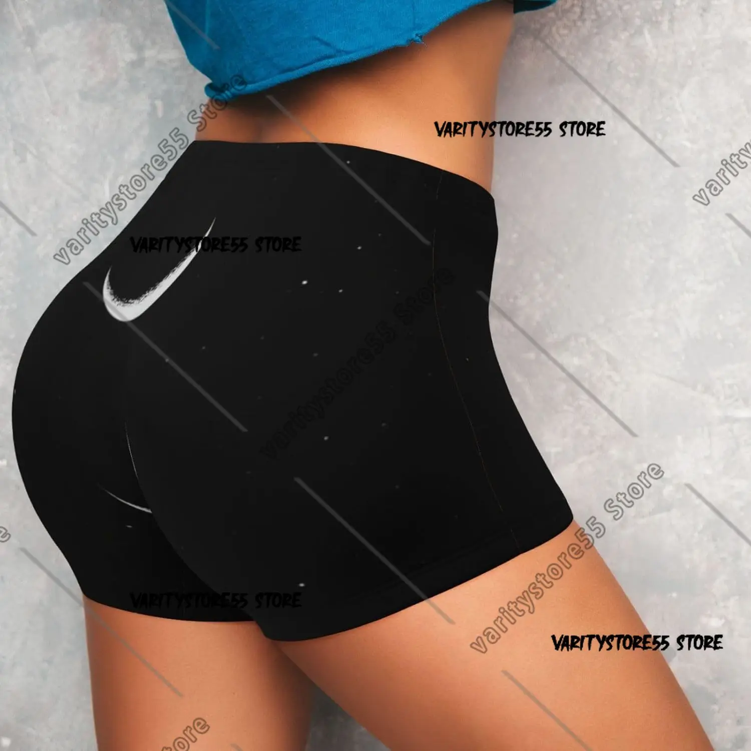 شورت تمرين مراحل القمر للنساء، شورت لراكبي الدراجات اليوغا، سروال ضيق لرفع الأرداف #5