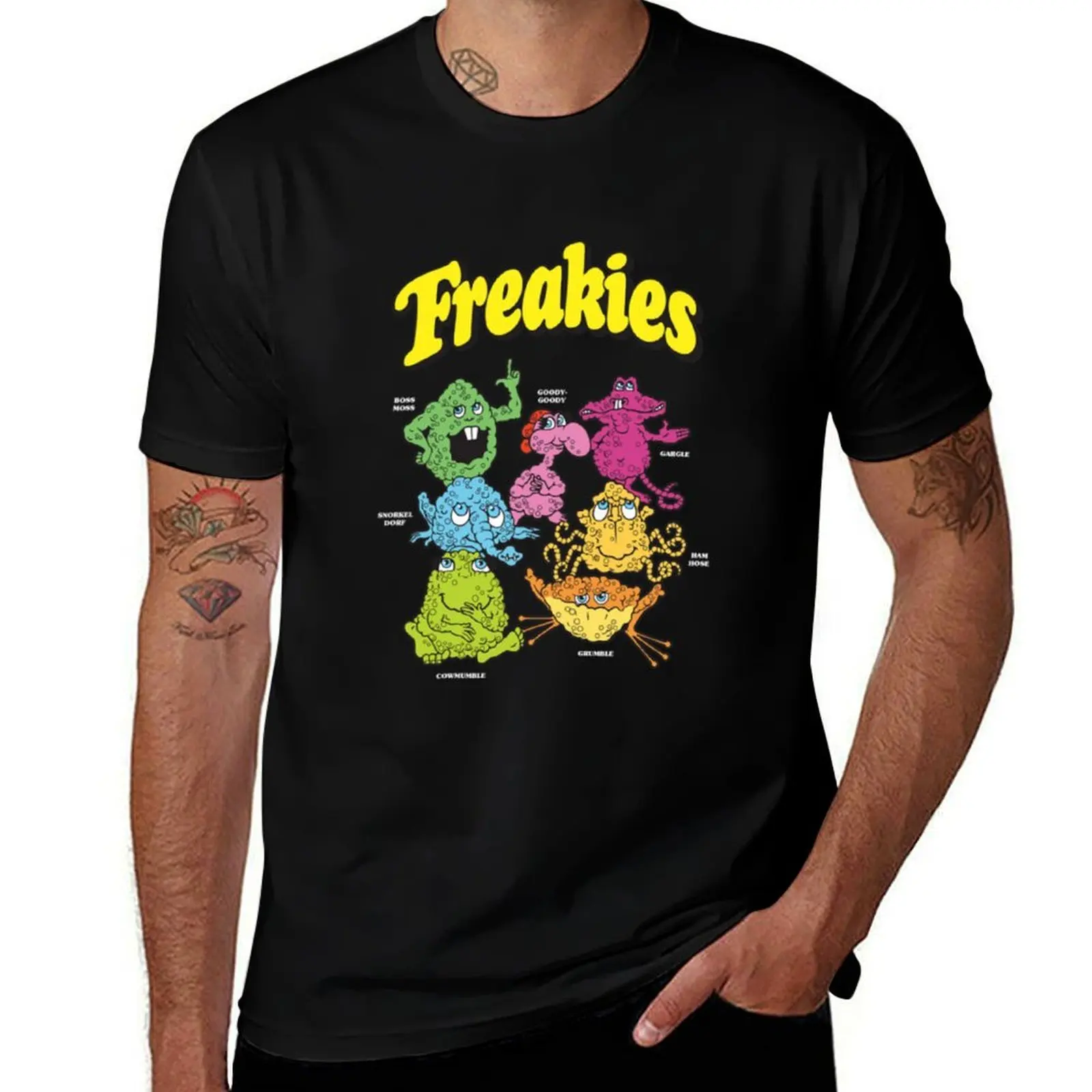 Freakies Cereal Dark T-Shirt Holiday Outdoor T-Shirt