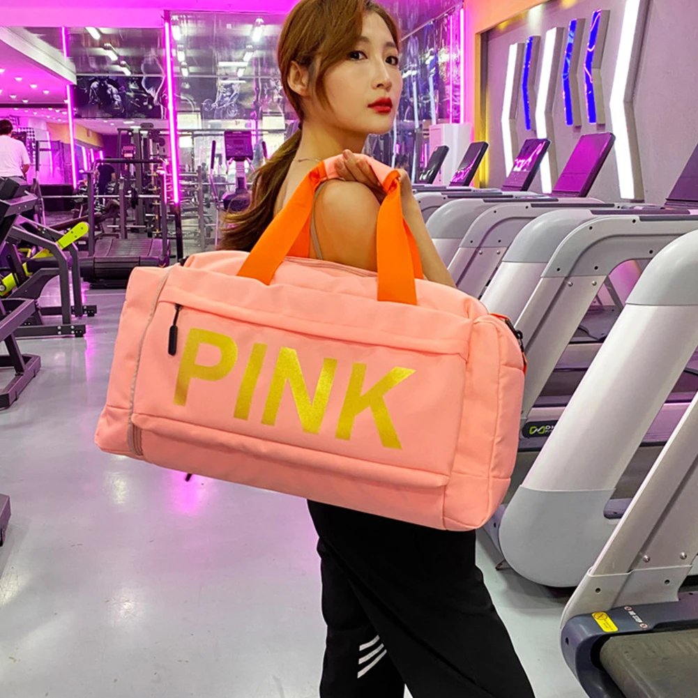 Gym Bag with Shoes Compartment and Adjustable Strap Sports Bag Overnight Bag for Women and Men for Travel Workout Sport