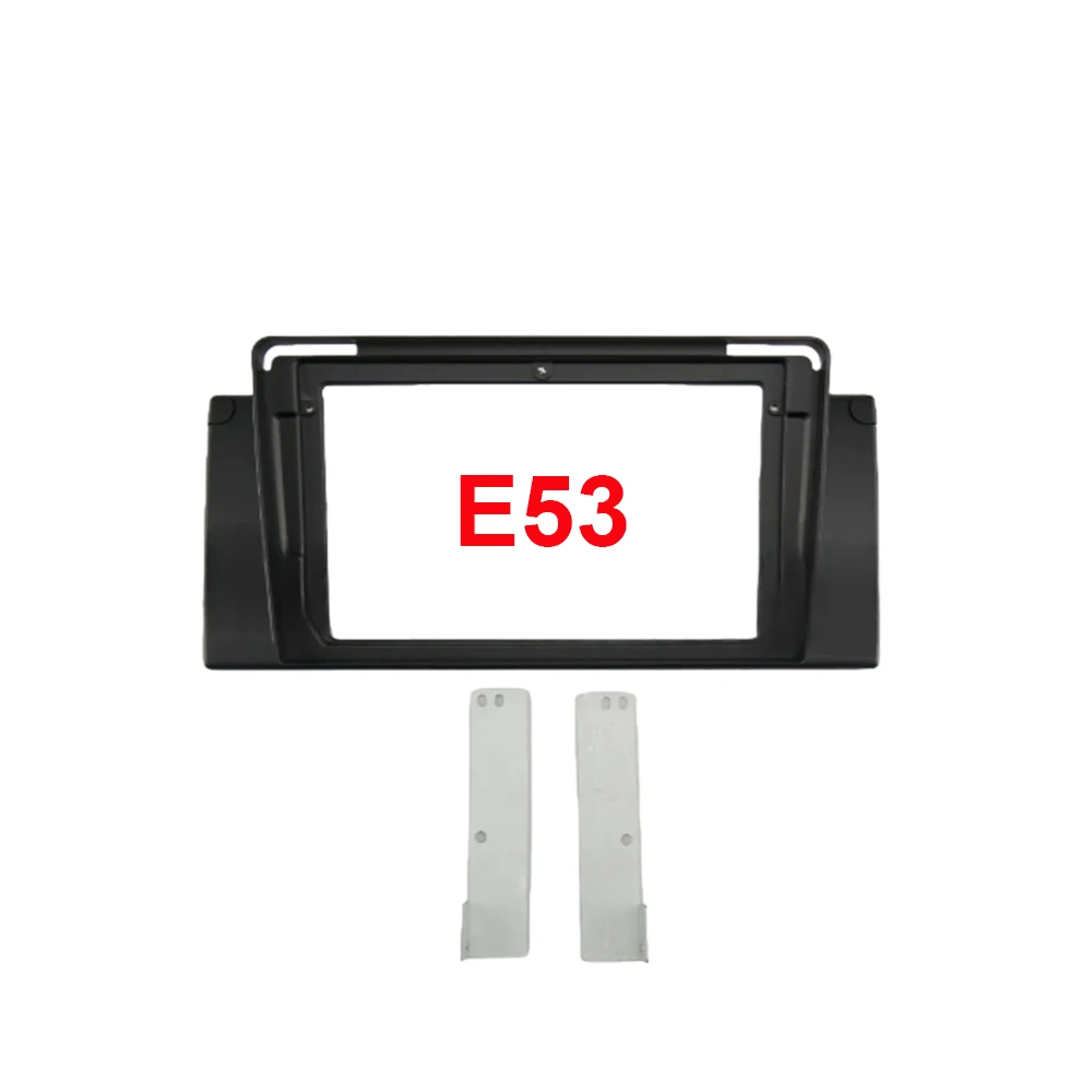 Image of 9-Zoll-Autoradio-Einbaurahmen-Adapter mit Canbus-Box-Decoder, Android-Radio-Einbausatz für BMW 5/7er-Serie E38 E39 M5 E53 X5