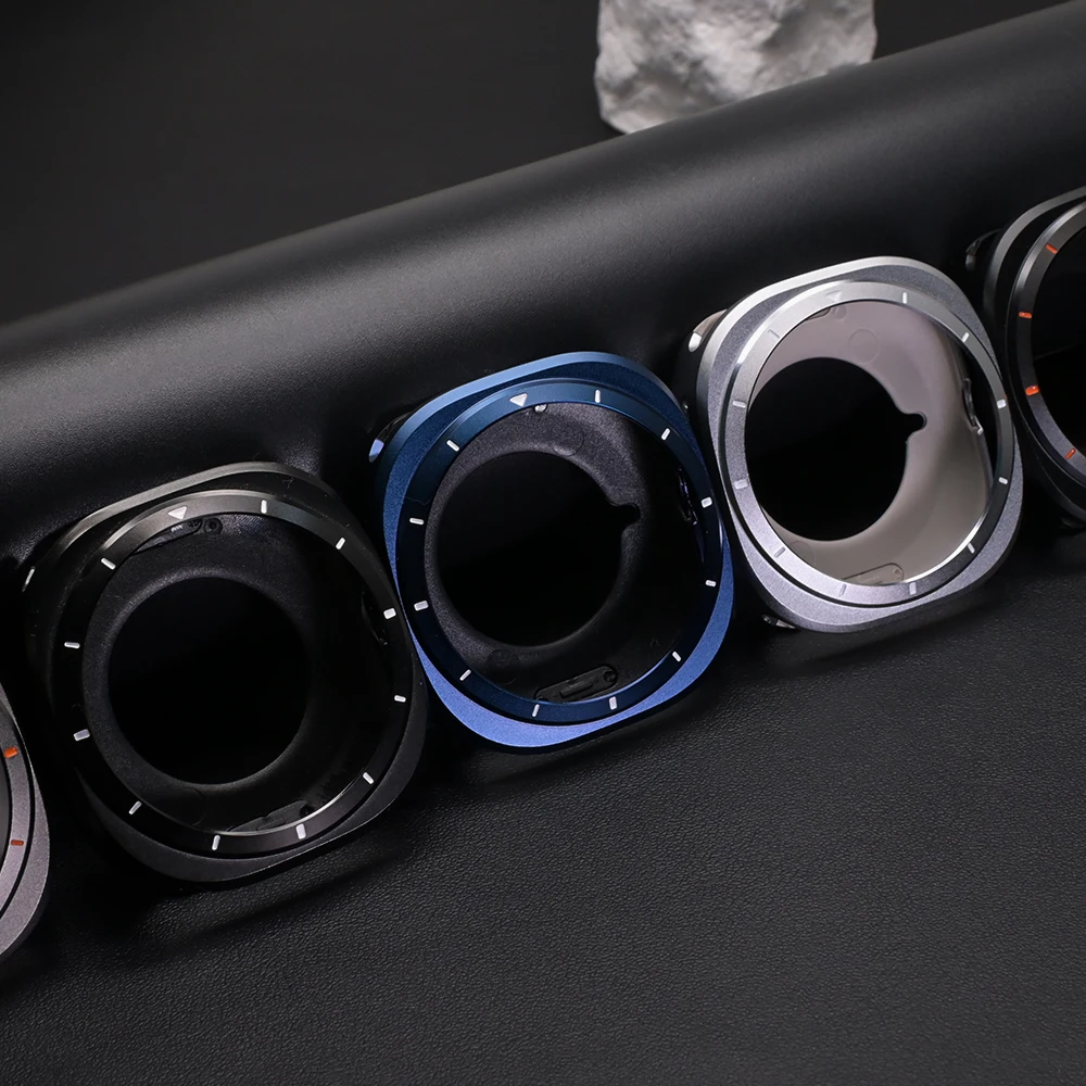 حافظة فاخرة من سبائك الألومنيوم لساعة سامسونج جالاكسي الترا 2025/2024 غطاء معدني للأعمال واقي للشاشة لساعة جالاكسي 47 ملم #6