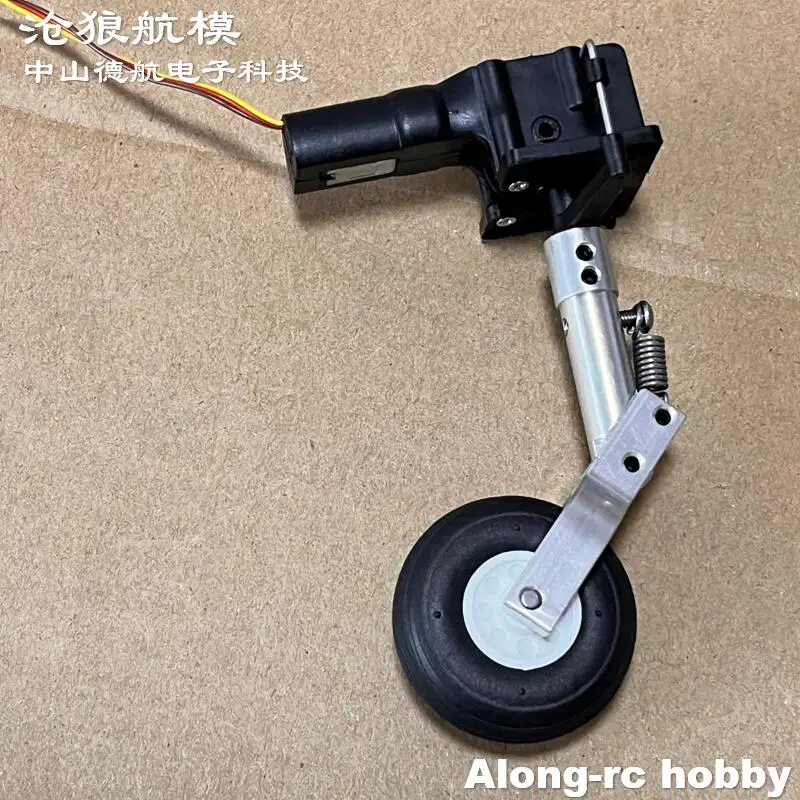 Carrello di atterraggio retrattile da 107g 92mm Ammortizzatore naso Principale LG Altezza 73mm per 1-2kg RC Aereo EDF Aereo Modello fai da te Pezzo di ricambio