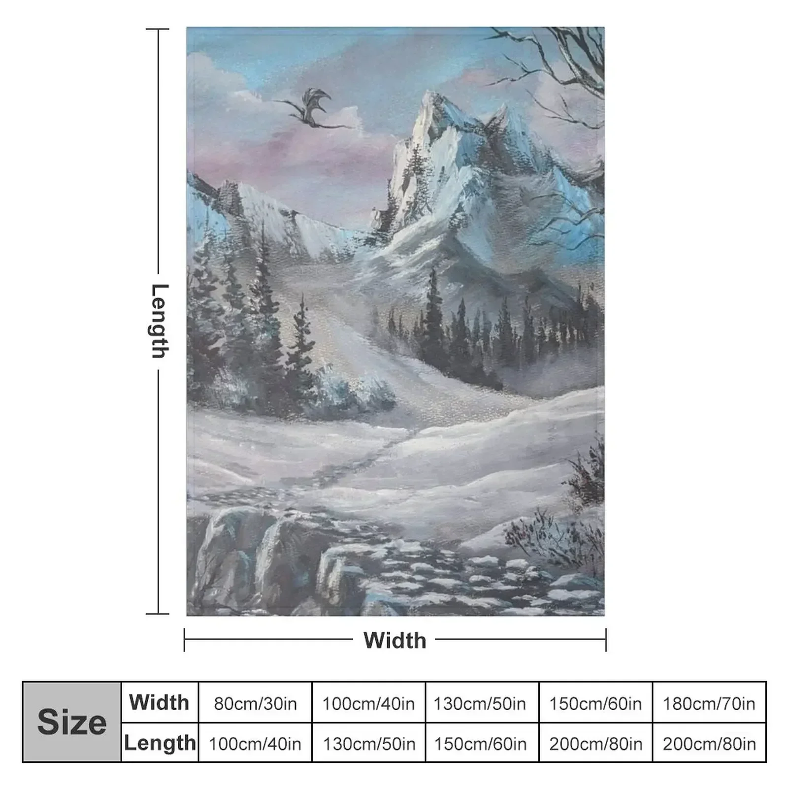 Path to the Barrow Throw Blanket Plaid Luxury Thicken Blankets For Bed valentine gift ideas funny gift Furry Blankets