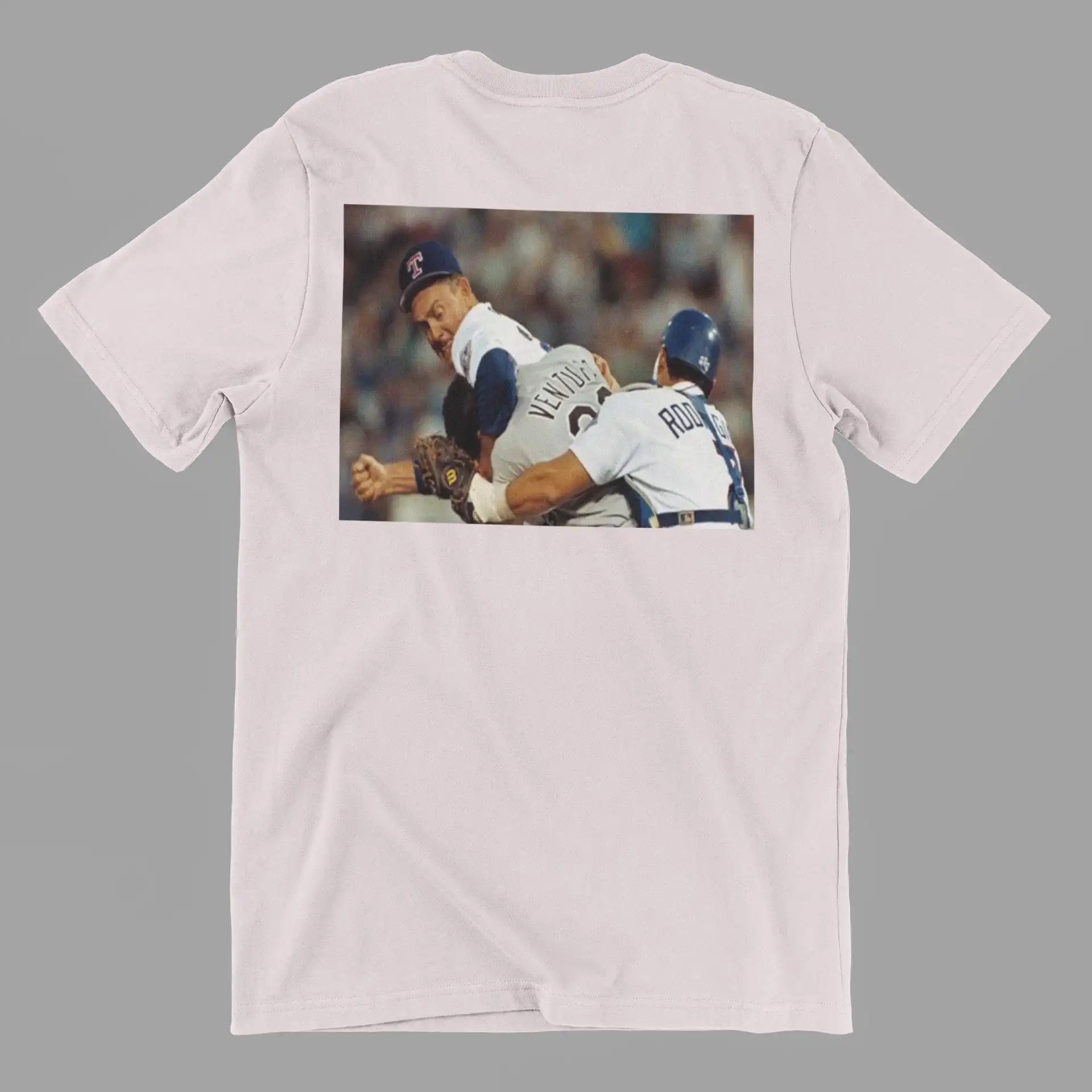 Pitcher Nolan Punching Batter Robin Classic Baseball Shirt