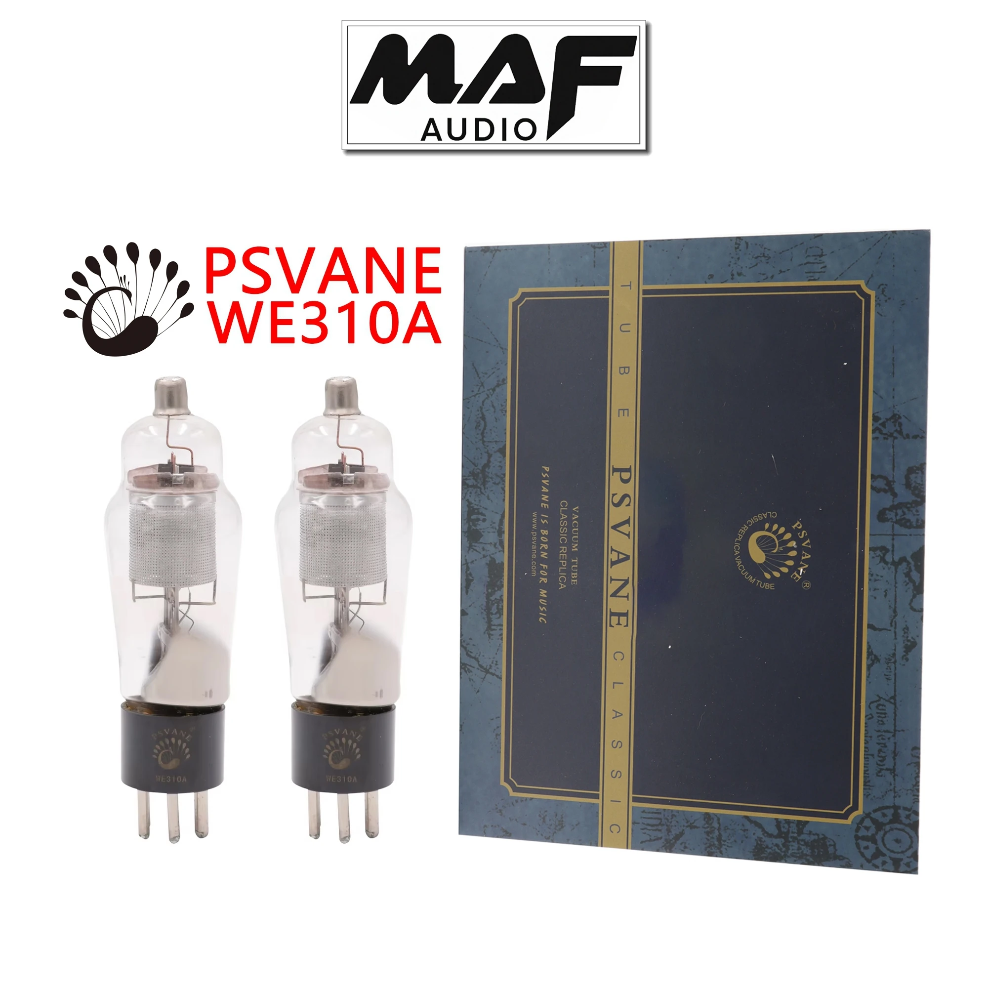 

PSVANE WE310A Vacuum Tube Replace Western Electric 310A Valve Vintage Amplifier DIY Kits Matched Tested Original Factory