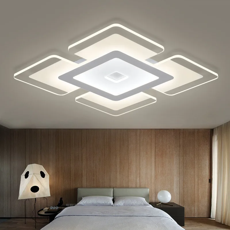 

Led Flat Panel Ceiling Fan Replaced Ceiling Lights Modern LED Ceiling Light Kitchen Bedroom Living Room Wall Light 110V-220V