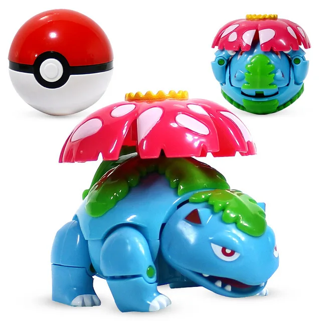 12 Stijlen Pokemon Figuren Speelgoed Variant Bal Model Pikachu Jenny Turtle Pocket Monsters Mew-Two Action Figure Speelgoed gift