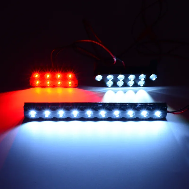 Luz dianteira e traseira faróis led luzes traseiras para 1/5 losi dbxl xl 4wd 2.0 4x4 gás buggycar acessórios de atualização