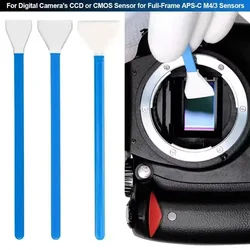 5Pcs/Set Professional Digital Camera Sensor Cleaner Swab Kit for CCD CMOS Full-Frame APS-C M4/3 Sensors Cleaning Tool