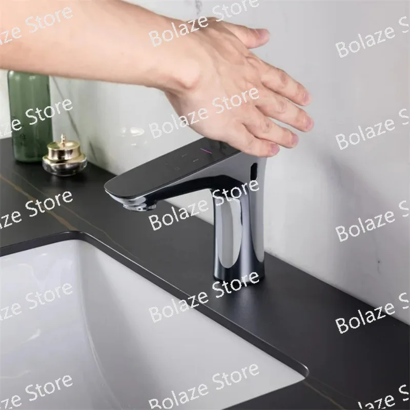 Technology Electric Automatic Sensor Hot and Cold Water Faucet Tap