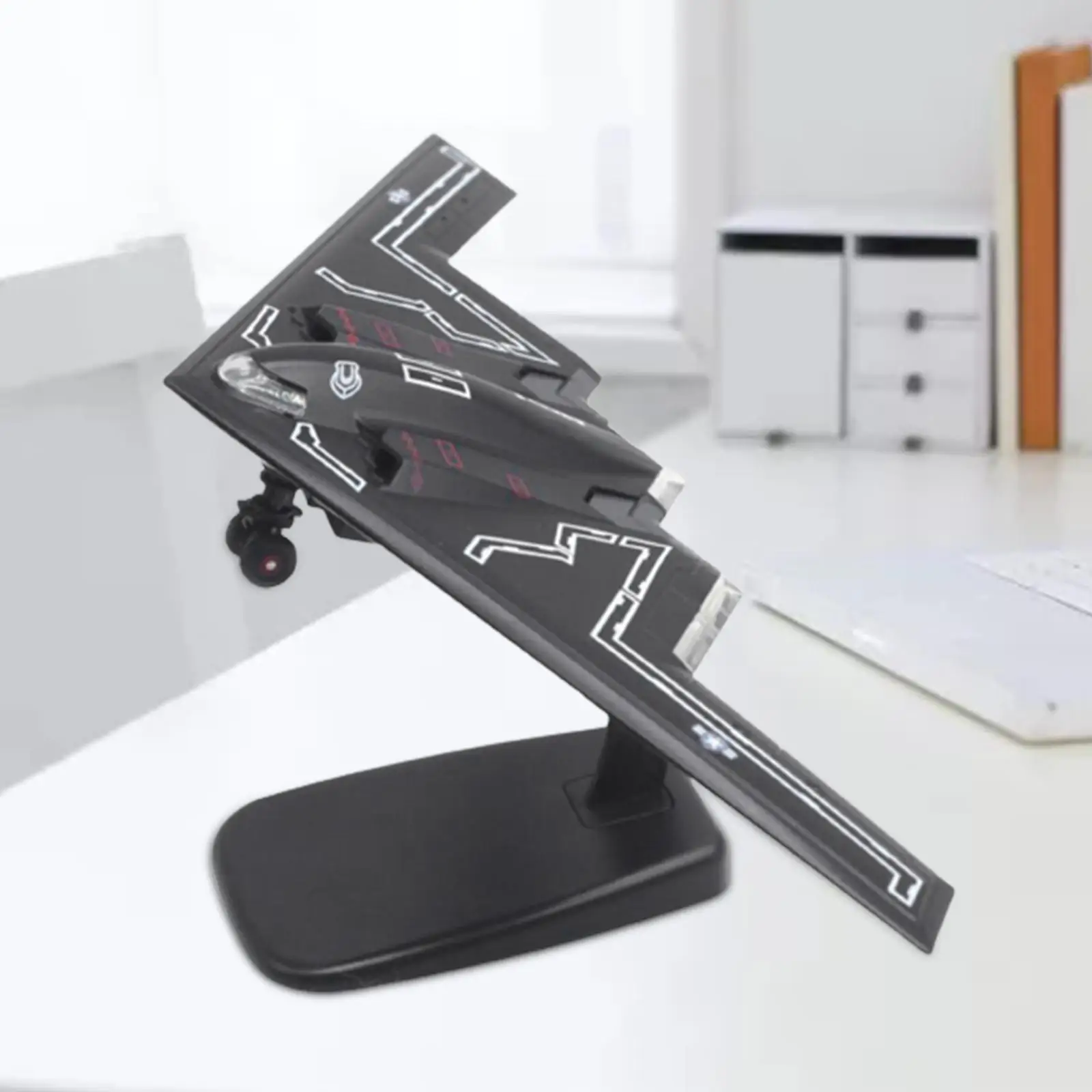 

1/72 B2A Fighter Model Aircraft Model with Display Stand Gift for Shelf Bar