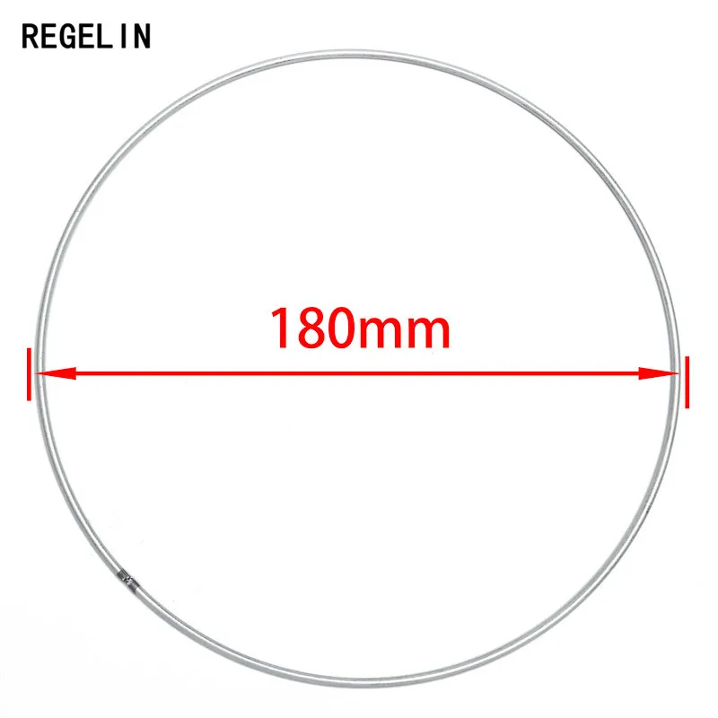 REGELIN Dream Catcher Reve Cirkel Ringen Bevindingen Opknoping Ronde cercle metalen giet attrape reve Netto Sieraden DIY 10 pcs 35 -200mm