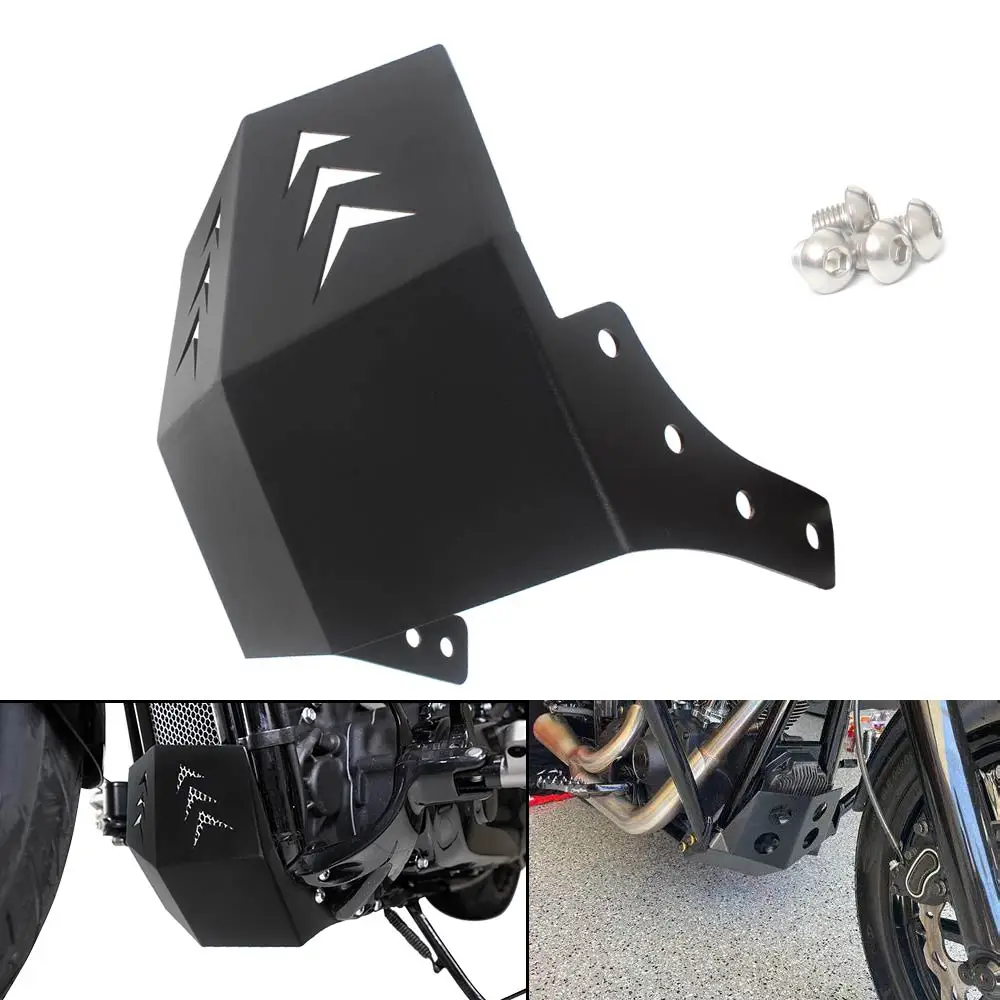 

Motorcycle Skid Plate Bash Frame Guard Protector Cover Accessories For Harley Softail Breakout Fat Bob Low Rider FXBB 2008-2023