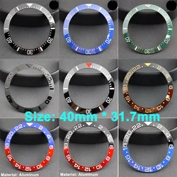 40mm Bezel Mens Watches Replace Accessories Watch Face Ceramic Bezel Insert For 44mm Sub Automatic sea diving 40mm