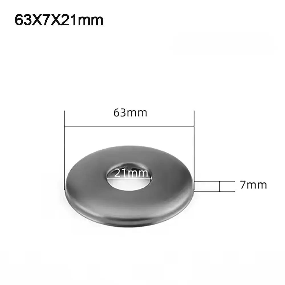

Полезная крышка смесителя для душа из нержавеющей стали, круглая серая декоративная крышка для смесителя, настенные крышки для труб, кухня