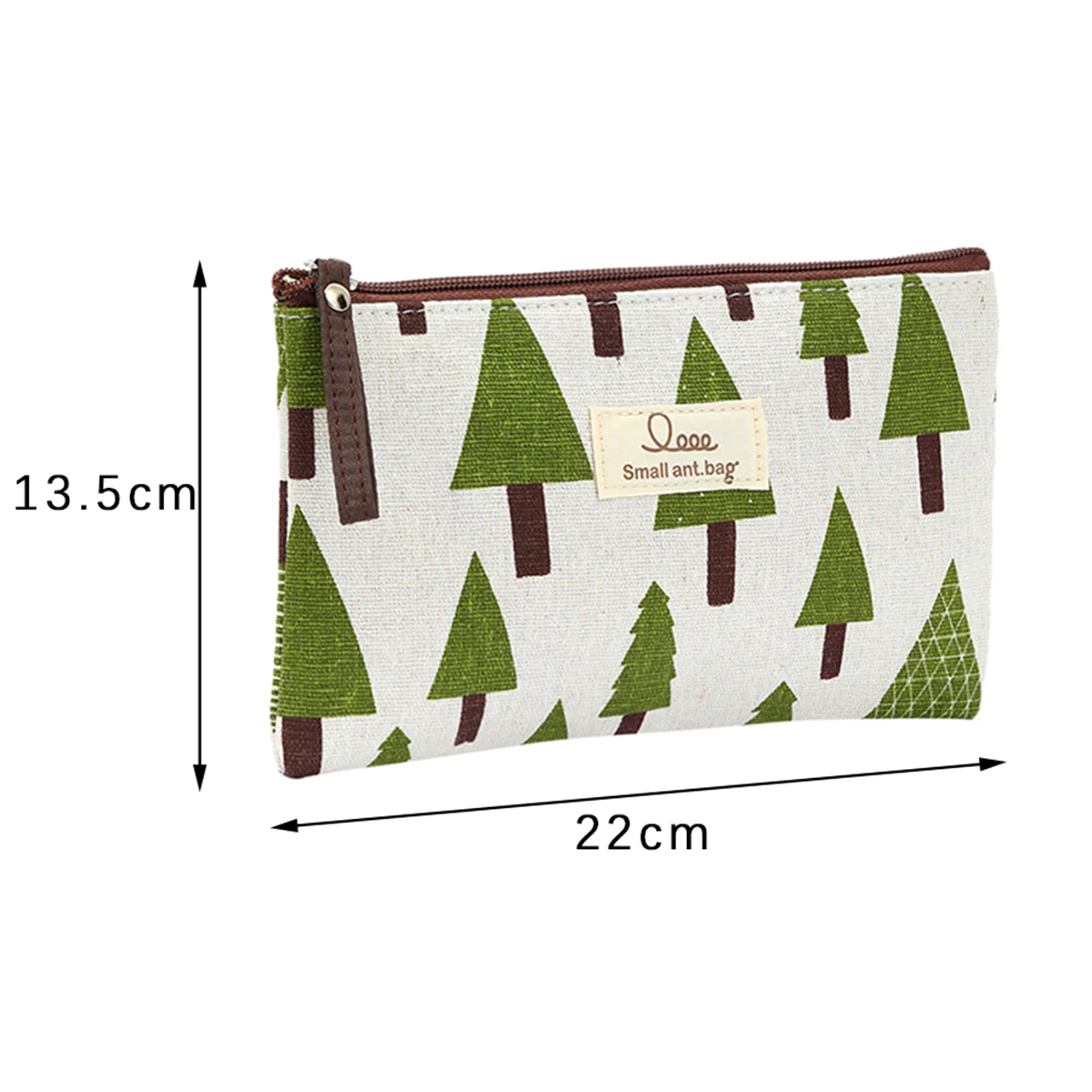 กระเป๋าแต่งหน้าผ้าใบความจุขนาดใหญ่ Small Fresh Portable Skincare Storage Bag การ์ตูนนักเรียนดินสอกระเป๋าสตางค์กระเป๋าเครื่องสําอาง