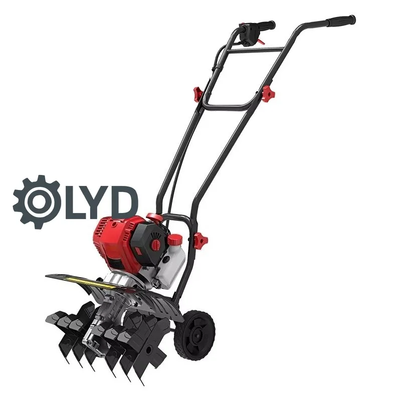 Plug in Electric Micro Cultivator Small Home Soil Tilling Machine Garden Hoeing Rotary Tiller