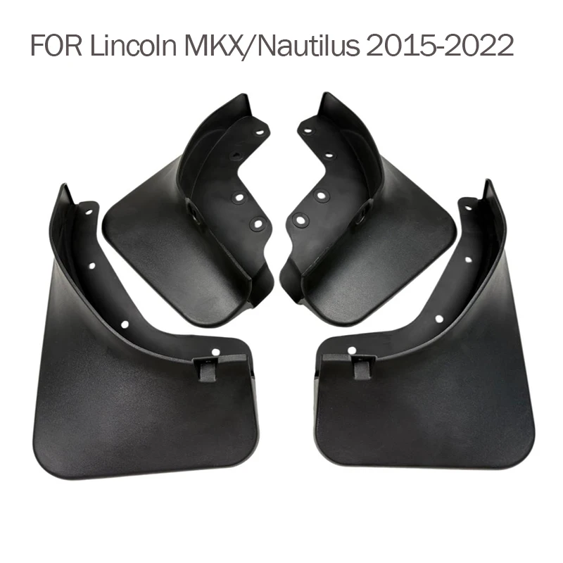 2015-2022 For Lincoln MKX Nautilus Mudguard Fender Mud Flap Guards Splash Mudflaps Car Accessories Front Rear 4pcs