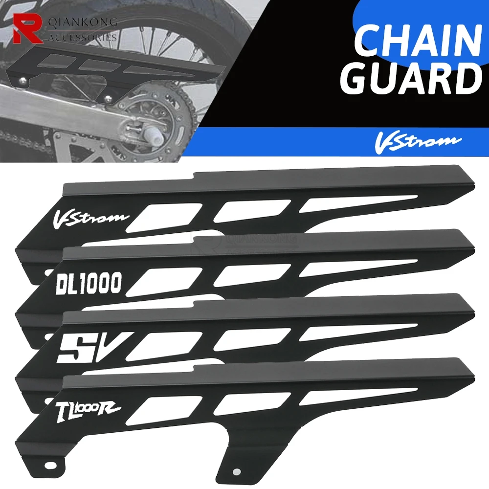 

For Suzuki DL1000 V-STROM 2002-2003-2004-2005-2006-2007-2012 Motorcycle CNC Aluminum Chain Cover Rear Sprocket Chain Belt Guard
