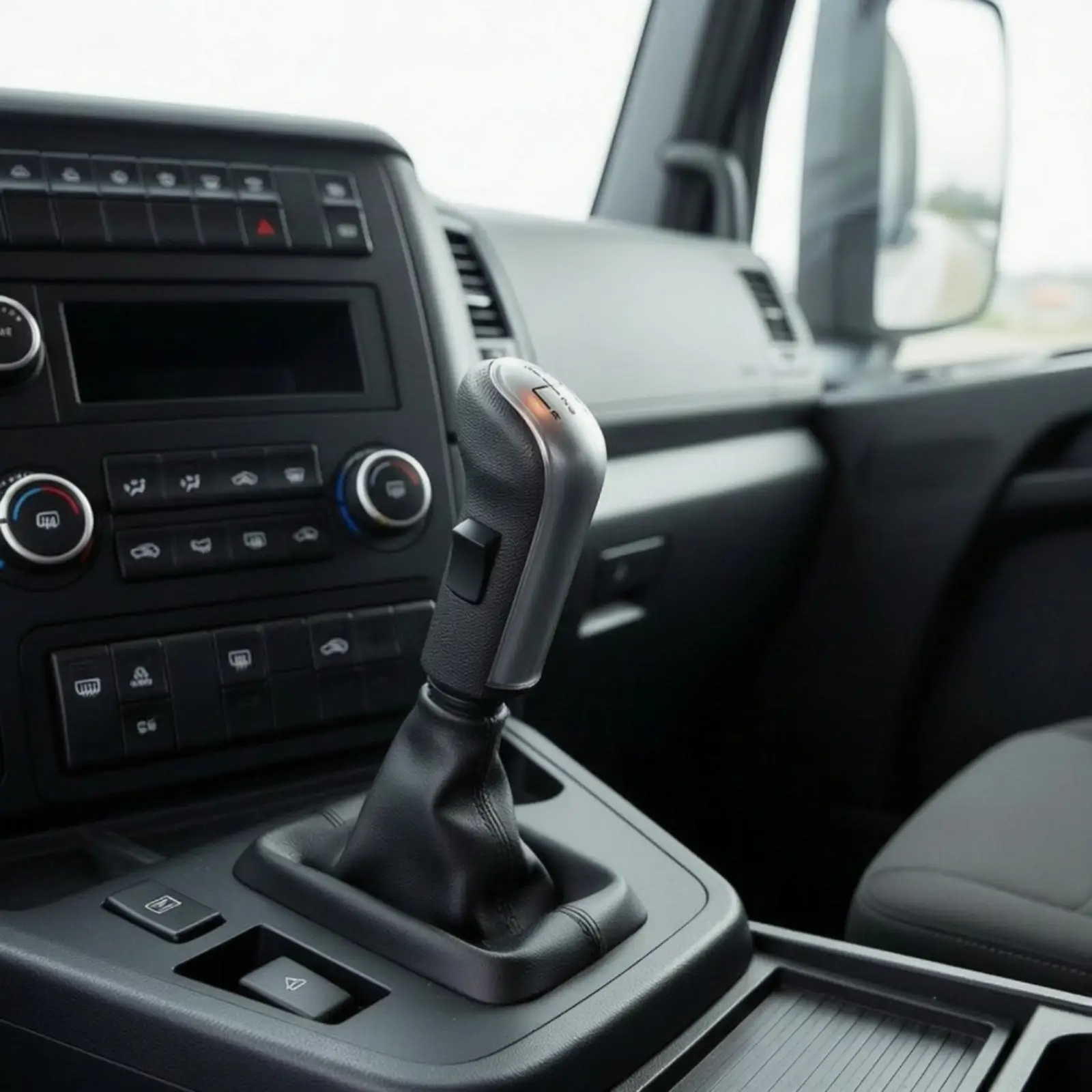 Truck Gear Knob Replacement for Manual Shifter with Pre Installed Wiring Harness and Gear Layout Top
