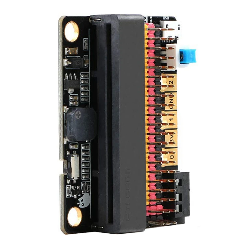 2X Micro-Bit Expansion Board IOBIT V2.0 Breakout Adapter Shield for BBC Micro:Bit Kids'S Python Graphics Programming