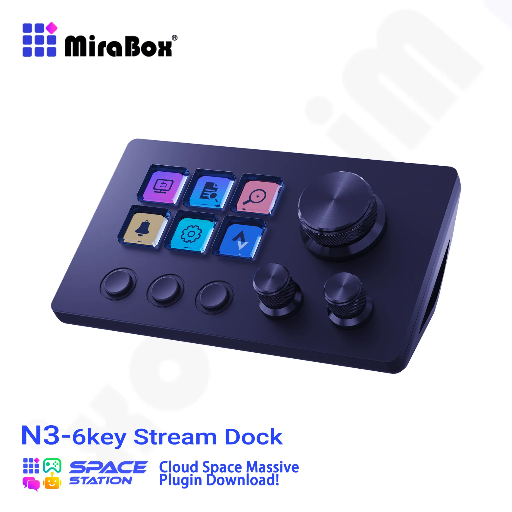 MiraBox N3 Desktop Helper Desk Console Panel Controller