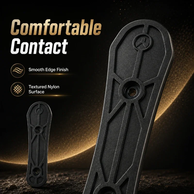 High Toughness Molded Nylon Elevated Support Cushion Two-position Screw Holes Wear-resistant Hobby Gear Spare Part